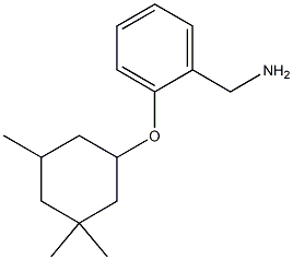 {2-[(3,3,5-trimethylcyclohexyl)oxy]phenyl}methanamine 구조식 이미지