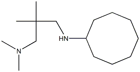 {2-[(cyclooctylamino)methyl]-2-methylpropyl}dimethylamine 구조식 이미지