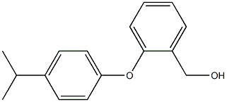 {2-[4-(propan-2-yl)phenoxy]phenyl}methanol Structure