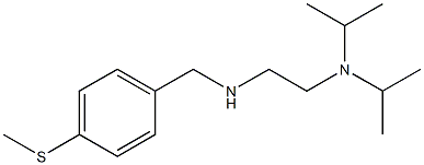 {2-[bis(propan-2-yl)amino]ethyl}({[4-(methylsulfanyl)phenyl]methyl})amine 구조식 이미지