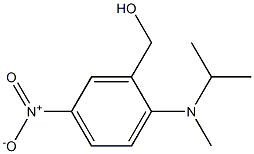 {2-[methyl(propan-2-yl)amino]-5-nitrophenyl}methanol 구조식 이미지