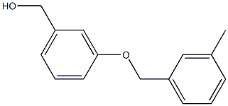 {3-[(3-methylphenyl)methoxy]phenyl}methanol Structure