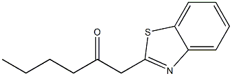 1-(1,3-benzothiazol-2-yl)hexan-2-one Structure