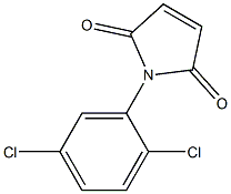 1-(2,5-dichlorophenyl)-2,5-dihydro-1H-pyrrole-2,5-dione 구조식 이미지