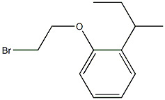 1-(2-bromoethoxy)-2-sec-butylbenzene Structure