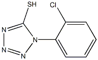 1-(2-chlorophenyl)-1H-1,2,3,4-tetrazole-5-thiol Structure