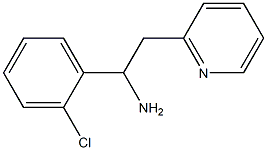 1-(2-chlorophenyl)-2-(pyridin-2-yl)ethan-1-amine Structure