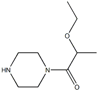 1-(2-ethoxypropanoyl)piperazine 구조식 이미지