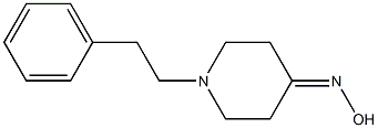 1-(2-phenylethyl)piperidin-4-one oxime 구조식 이미지