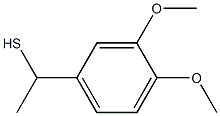 1-(3,4-dimethoxyphenyl)ethane-1-thiol 구조식 이미지