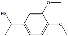 1-(3,4-dimethoxyphenyl)ethane-1-thiol Structure