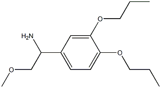 1-(3,4-dipropoxyphenyl)-2-methoxyethanamine Structure