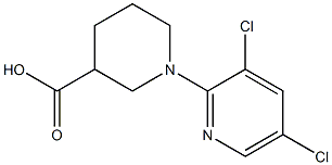 1-(3,5-dichloropyridin-2-yl)piperidine-3-carboxylic acid 구조식 이미지