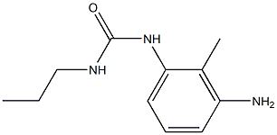 1-(3-amino-2-methylphenyl)-3-propylurea 구조식 이미지