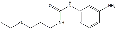 1-(3-aminophenyl)-3-(3-ethoxypropyl)urea Structure