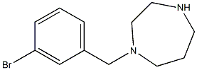 1-(3-bromobenzyl)-1,4-diazepane Structure