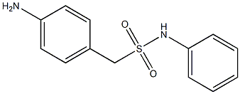 1-(4-aminophenyl)-N-phenylmethanesulfonamide Structure