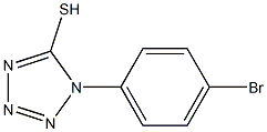 1-(4-bromophenyl)-1H-1,2,3,4-tetrazole-5-thiol Structure