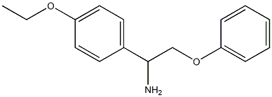 1-(4-ethoxyphenyl)-2-phenoxyethanamine 구조식 이미지