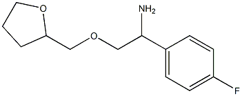 1-(4-fluorophenyl)-2-(oxolan-2-ylmethoxy)ethan-1-amine Structure