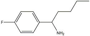 1-(4-fluorophenyl)pentan-1-amine 구조식 이미지