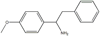 1-(4-methoxyphenyl)-2-phenylethanamine 구조식 이미지