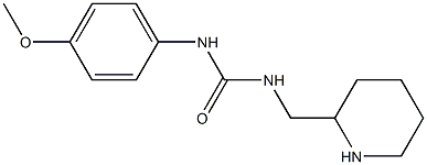 1-(4-methoxyphenyl)-3-(piperidin-2-ylmethyl)urea Structure