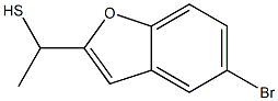 1-(5-bromo-1-benzofuran-2-yl)ethane-1-thiol Structure