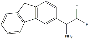 1-(9H-fluoren-3-yl)-2,2-difluoroethan-1-amine Structure