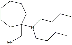 1-(aminomethyl)-N,N-dibutylcycloheptan-1-amine 구조식 이미지