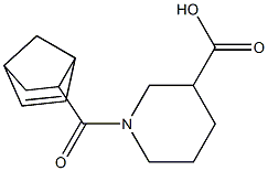 1-(bicyclo[2.2.1]hept-5-en-2-ylcarbonyl)piperidine-3-carboxylic acid Structure