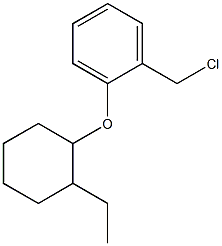 1-(chloromethyl)-2-[(2-ethylcyclohexyl)oxy]benzene Structure