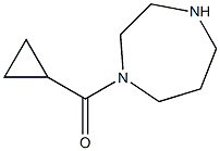 1-(cyclopropylcarbonyl)-1,4-diazepane Structure