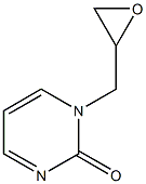 1-(oxiran-2-ylmethyl)pyrimidin-2(1H)-one Structure