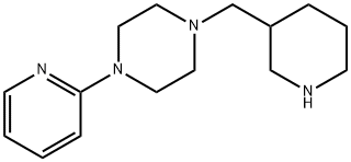 1-(piperidin-3-ylmethyl)-4-(pyridin-2-yl)piperazine 구조식 이미지