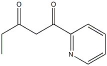 1-(pyridin-2-yl)pentane-1,3-dione Structure