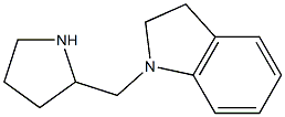 1-(pyrrolidin-2-ylmethyl)-2,3-dihydro-1H-indole Structure