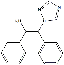 1,2-diphenyl-2-(1H-1,2,4-triazol-1-yl)ethan-1-amine Structure