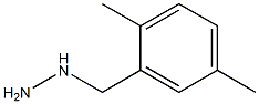 1-[(2,5-dimethylphenyl)methyl]hydrazine Structure