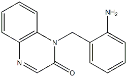 1-[(2-aminophenyl)methyl]-1,2-dihydroquinoxalin-2-one Structure