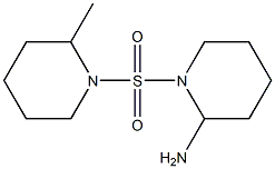 1-[(2-methylpiperidine-1-)sulfonyl]piperidin-2-amine Structure