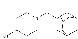 1-[1-(1-adamantyl)ethyl]piperidin-4-amine Structure