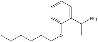 1-[2-(hexyloxy)phenyl]ethan-1-amine Structure