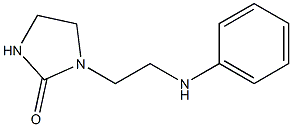 1-[2-(phenylamino)ethyl]imidazolidin-2-one Structure