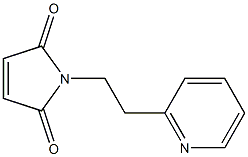 1-[2-(pyridin-2-yl)ethyl]-2,5-dihydro-1H-pyrrole-2,5-dione Structure