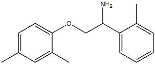 1-[2-amino-2-(2-methylphenyl)ethoxy]-2,4-dimethylbenzene Structure