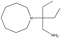 1-[3-(aminomethyl)pentan-3-yl]azocane 구조식 이미지