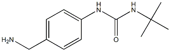 1-[4-(aminomethyl)phenyl]-3-tert-butylurea Structure