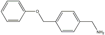 1-[4-(phenoxymethyl)phenyl]methanamine 구조식 이미지