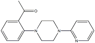 1-{2-[4-(pyridin-2-yl)piperazin-1-yl]phenyl}ethan-1-one Structure